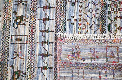 Hand Knotted Bohemian Rug 7'10